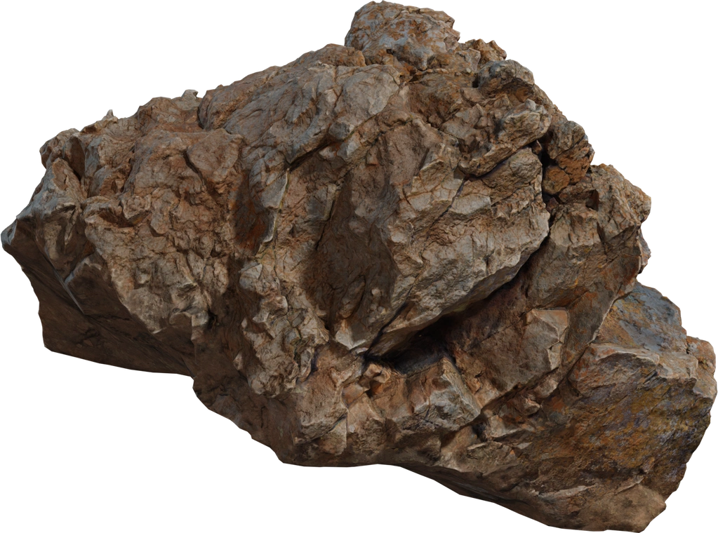 Detailed rock model