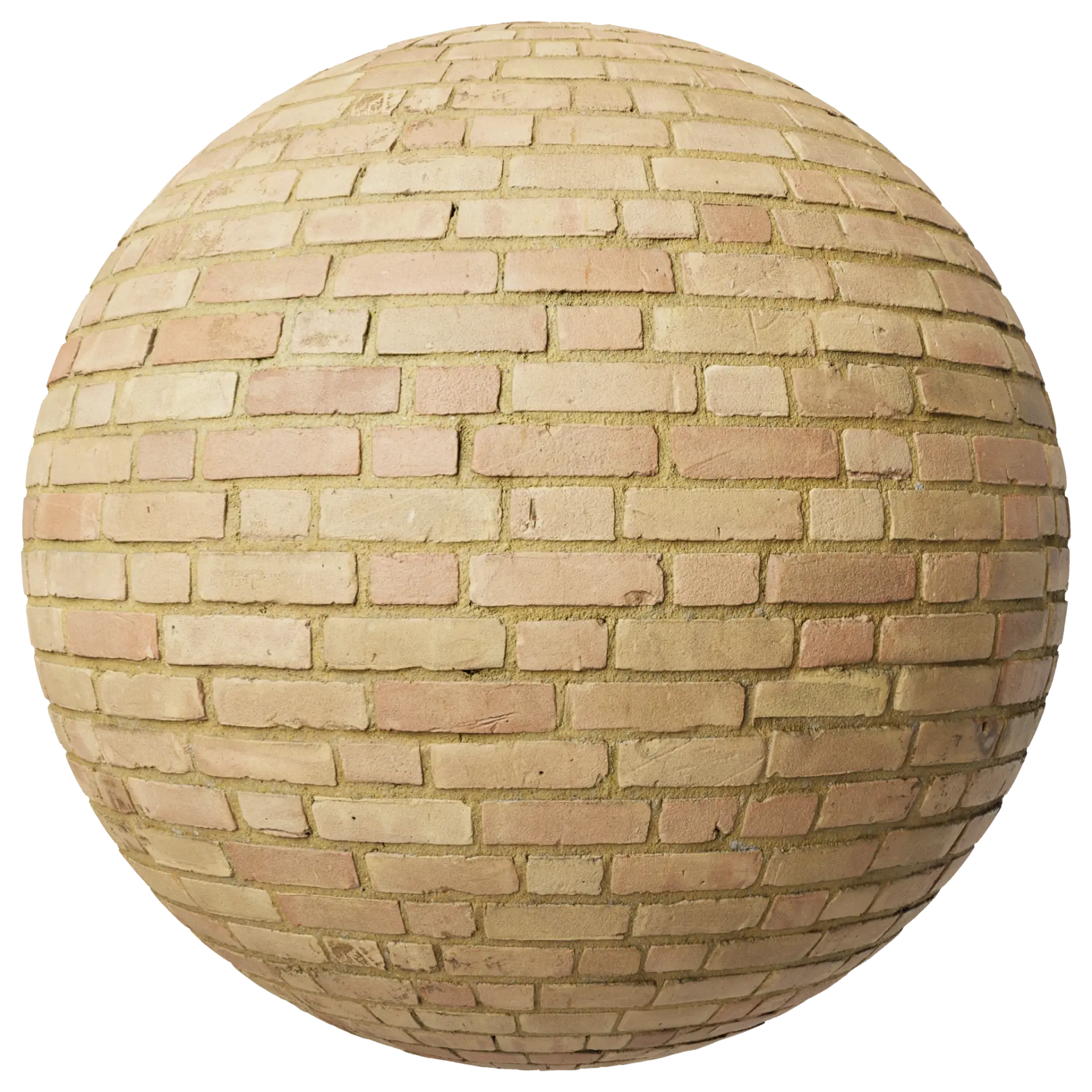 Brick material sphere